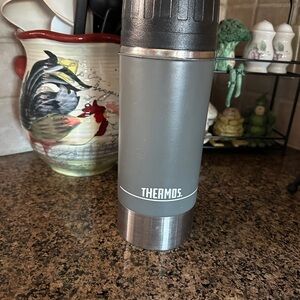 Thermos Gray Stainless Steel Travel‎ Mug